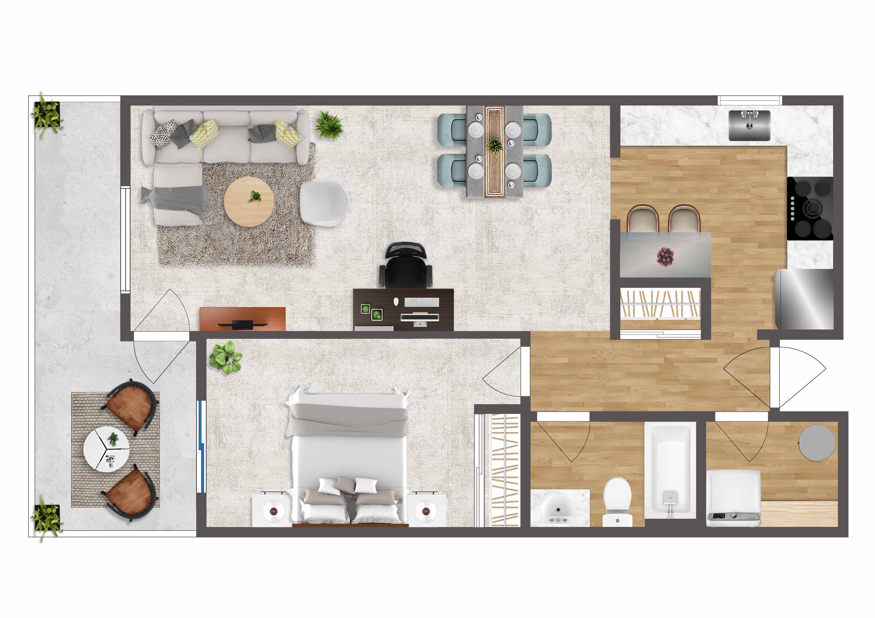 Floor plans